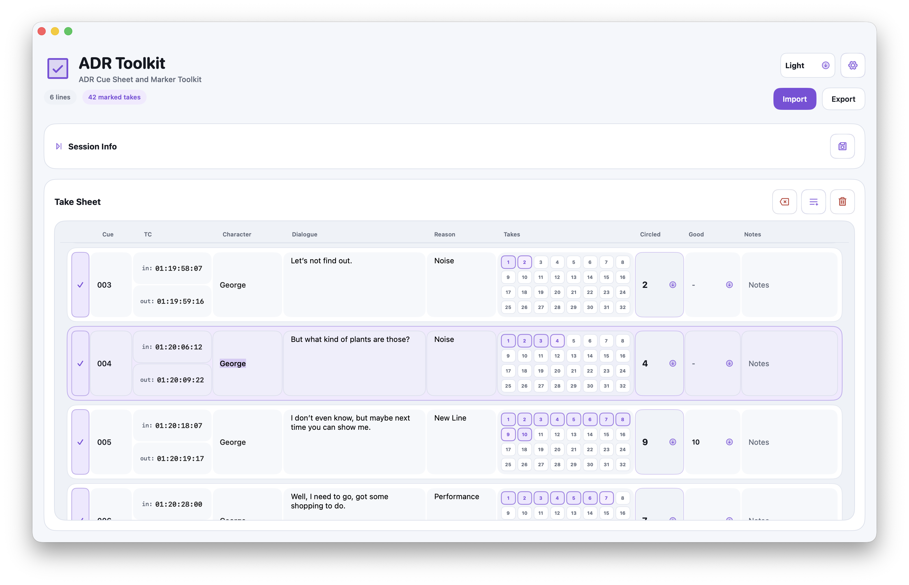 ADR Toolkit main window preview